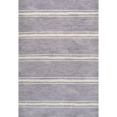 JONATHAN Y JONATHAN Y BANDE DISTRESSED TICKING STRIPE MACHINE-WASHABLE AREA RUG