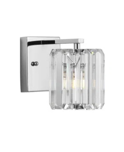 JONATHAN Y COCO PRISM VINTAGE-LIKE 1-LIGHT CLASSIC GLAM LED VANITY LIGHT