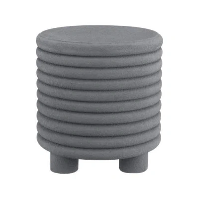 JONATHAN Y JONATHAN Y EVANS 18" MINIMALIST MODERN 3-LEGGED DRUM INDOOR/OUTDOOR ACCENT TABLE