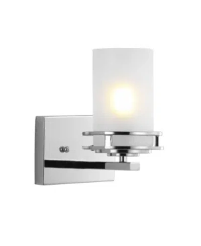 JONATHAN Y FAIRFAX 1-LIGHT CONTEMPORARY GLAM LED VANITY LIGHT
