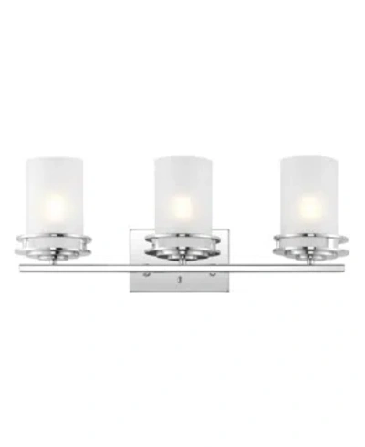 JONATHAN Y FAIRFAX 3-LIGHT CONTEMPORARY GLAM LED VANITY LIGHT