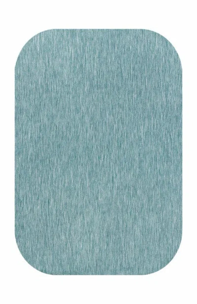JONATHAN Y JONATHAN Y MILES MODERN MINIMALIST RADIUS CORNER SOLID INDOOR/OUTDOOR SHAPED AREA RUG