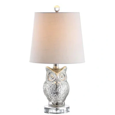 JONATHAN Y JONATHAN Y NIGHT GLASS/CRYSTAL LED TABLE LAMP