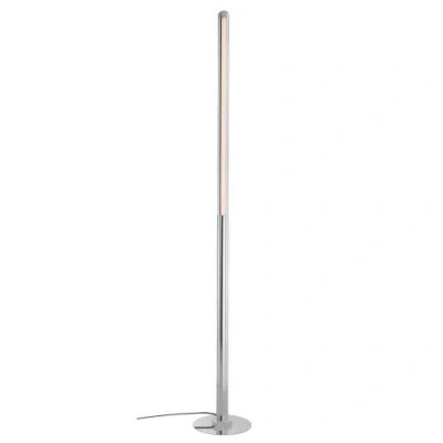 JONATHAN Y JONATHAN Y ROXANNA 68" INTEGRATED LED METAL FLOOR LAMP, CHROME
