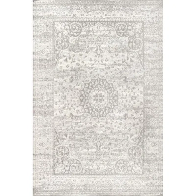 JONATHAN Y JONATHAN Y SCALA ORNATE BOHEMIAN MEDALLION AREA RUG