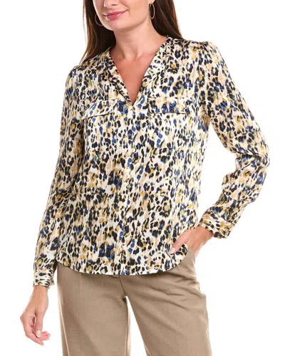 JONES NEW YORK SIMPLIFIED UTILITY BLOUSE