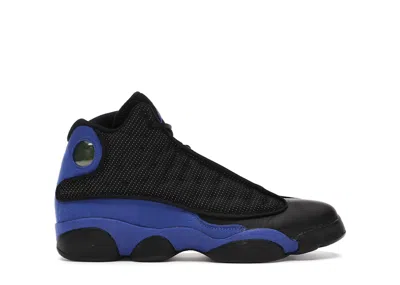 JORDAN 13 RETRO HYPER ROYAL SNEAKERS IN BLACK/WHITE