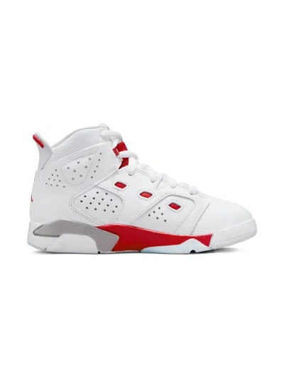 JORDAN JORDAN 6 17 23 "WHITE FIRE RED" SNEAKERS