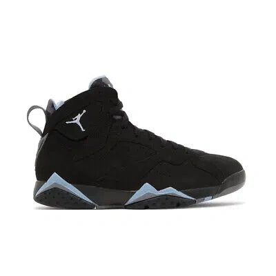 JORDAN JORDAN 7 RETRO MEN'S BLACK CHAMBRAY SNEAKERS CU9307-004
