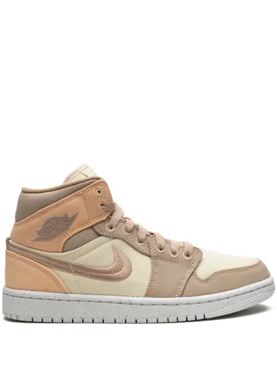 JORDAN AIR JORDAN 1 MID SE "CANVAS KHAKI" SNEAKERS