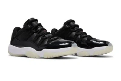 JORDAN AIR JORDAN 11 RETRO LOW 72-10 MENS SIZE 10.5 AV2187-001
