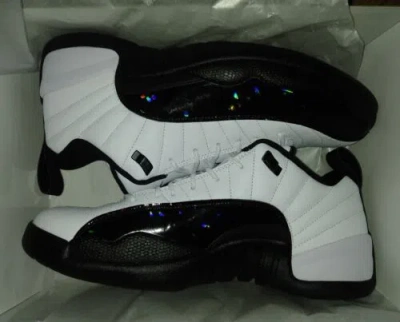 JORDAN AIR JORDAN 12 RETRO LOW GC WHITE/BLACK-METALLIC SILVER DO8726-100 MEN'S SIZE 12