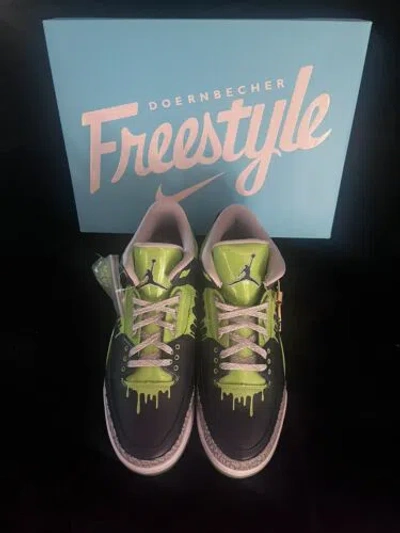 JORDAN AIR JORDAN 3 DOERNBECHER HUGO 2023 MENS SIZE 11 (FZ3030-919)