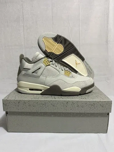 JORDAN AIR JORDAN 4 RETRO SE CRAFT PHOTON DUST DV3742-021 MEN & GS SIZE 4.5-13