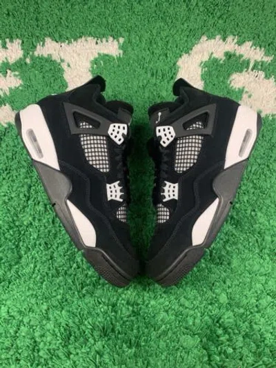 JORDAN AIR JORDAN 4 RETRO WHITE THUNDER MEN’S SIZE 11 FQ8138-001