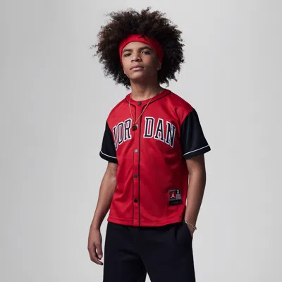 JORDAN BIG KIDS' BASEBALL JERSEY