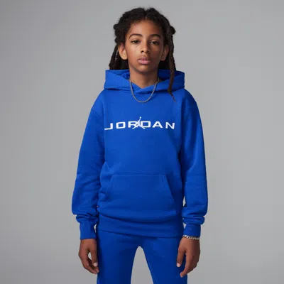 JORDAN BIG KIDS' BASELINE PULLOVER HOODIE