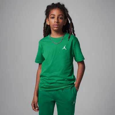 JORDAN BIG KIDS' JUMPMAN AIR EMBROIDERED T-SHIRT