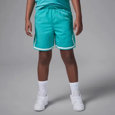 JORDAN BIG KIDS' POOLSIDE WOVEN DIAMOND SHORTS