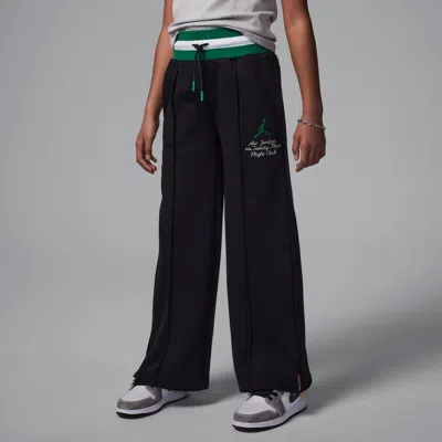 JORDAN COURT OF LEGENDS BIG KIDS' OPEN HEM PANTS