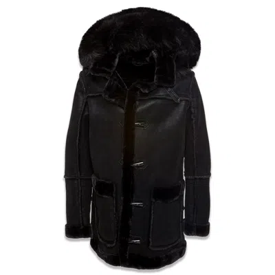 JORDAN CRAIG JORDAN CRAIG MEN DENALI SHEARLING JACKETS (BLACK)