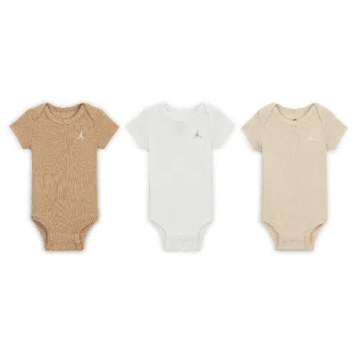 JORDAN EVERYDAY ESSENTIALS BABY BODYSUITS (3-PACK)