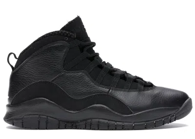 JORDAN MEN'S JORDAN 10 RETRO OUT SNEAKERS IN BLACK/WHITE