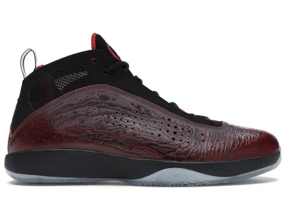 JORDAN MEN'S JORDAN 2011 JORDAN BRAND CLASSIC EAST SNEAKERS IN BLACK/COMET RED