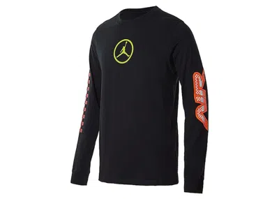 JORDAN MEN'S JORDAN SPORT DNA LONGSLEEVE T-SHIRT IN BLACK