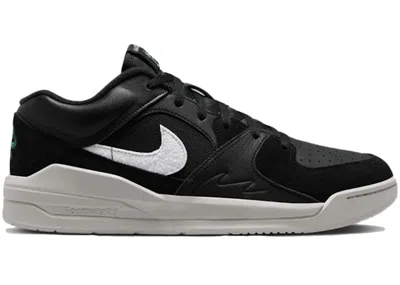 JORDAN MEN'S JORDAN STADIUM 90 WHITE SNEAKERS IN BLACK/NEUTRAL GREY/OXIDIZED GREEN