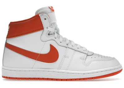 JORDAN MEN'S NIKE JORDAN AIR SHIP PE SP SNEAKERS IN WHITE/TEAM/ORANGE
