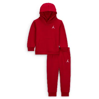 JORDAN MJ BROOKLYN FLEECE BABY (12-) 2-PIECE PULLOVER HOODIE SET