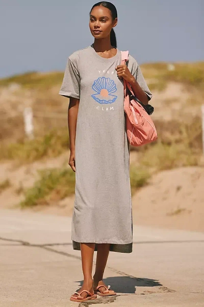 JORDAN NICKSON JORDAN NICKSON X CELANDINE COTTON CREW-NECK MIDI DRESS