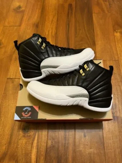 JORDAN NIKE AIR JORDAN 12 RETRO PLAYOFFS 2022 - MEN’S SIZES 10-13 - CT8013 006