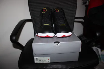 JORDAN NIKE AIR JORDAN 13 RETRO PLAYOFF 2023 BLACK TRUE RED (414571-062) MEN’S SIZE 10