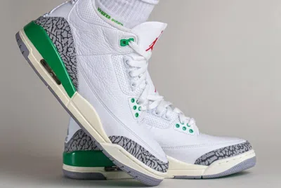 JORDAN NIKE WOMEN’S AIR JORDAN 3 RETRO LUCKY GREEN CK9246-136 US 5-15 BRAND
