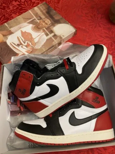 JORDAN SIZE 11 AIR JORDAN 1 RETRO OG HIGH BLACK TOE REIMAGINED DZ5485-106 SHIPS ASAP