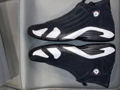 JORDAN SIZE 11.5 - AIR JORDAN 14 RETRO BLACK WHITE