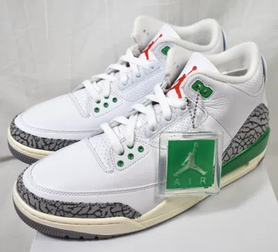 JORDAN SIZE 11W/9.5M - NIKE AIR JORDAN 3 RETRO LUCKY GREEN 2023 CK9246-136 FAST SHIP