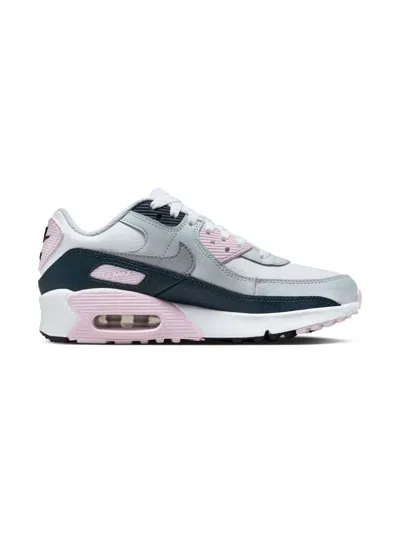 JORDAN JORDAN STADIUM 90 "WHITE/PINK FOAM/ARMORY NAVY/WOLF GREY" SNEAKERS