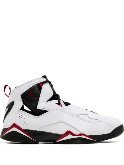 JORDAN JORDAN TRUE FLIGHT "WHITE / VARSITY RED" SNEAKERS