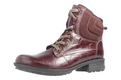 JOSEF SEIBEL JOSEF SEIBEL BOOTS 93886 VL88 410 DAMENSCHUHE ÜBERGRÖSSEN ROT