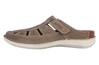 JOSEF SEIBEL JOSEF SEIBEL PANTOLETTEN ANVERS 76 HERRENSCHUHE ÜBERGRÖSSEN GRAU