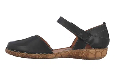JOSEF SEIBEL JOSEF SEIBEL SANDALEN ROSALIE 42 DAMENSCHUHE ÜBERGRÖSSEN SCHWARZ