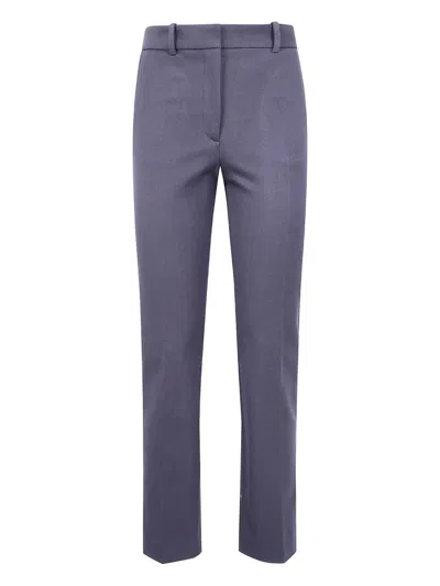 JOSEPH BELT-LOOPS POCKETED PANTS