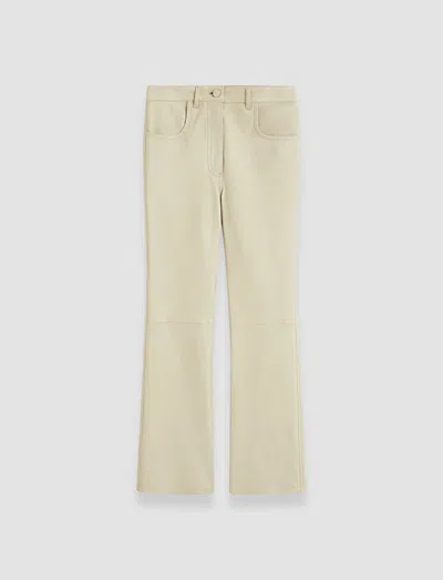 JOSEPH DUKE LEATHER STRETCH TROUSERS