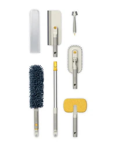 JOSEPH JOSEPH JOSEPH JOSEPH CLEANTECH 6PC DEEP CLEANING SET WITH EXTENSION POLE
