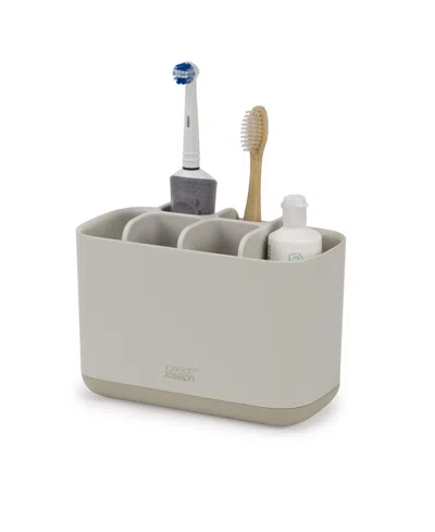 JOSEPH JOSEPH EASYSTORE MATTE FINISH LARGE TOOTHBRUSH CADDY