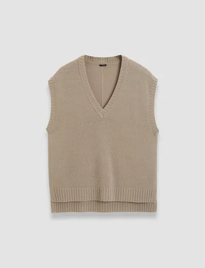 JOSEPH OPEN CASHMERE VEST