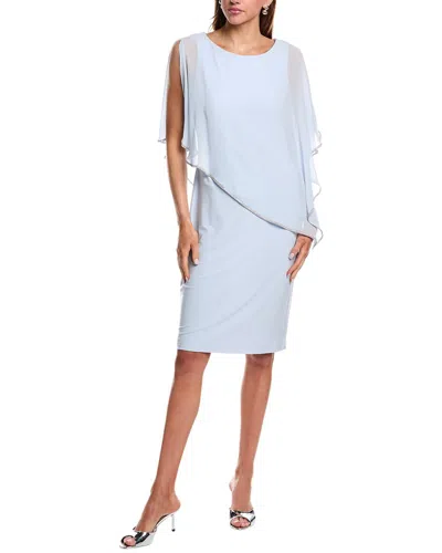 JOSEPH RIBKOFF JOSEPH RIBKOFF CHIFFON OVERLAY MINI DRESS